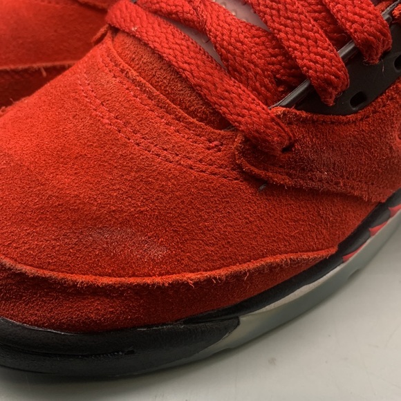 Air Jordan 5s Raging Bulls Size 6Y (7.5 Women) - Picture 7 of 9
